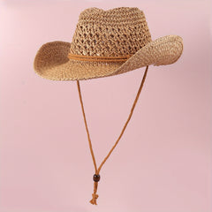 Breathable Sunshade Cowboy Hat for Outdoor Activities