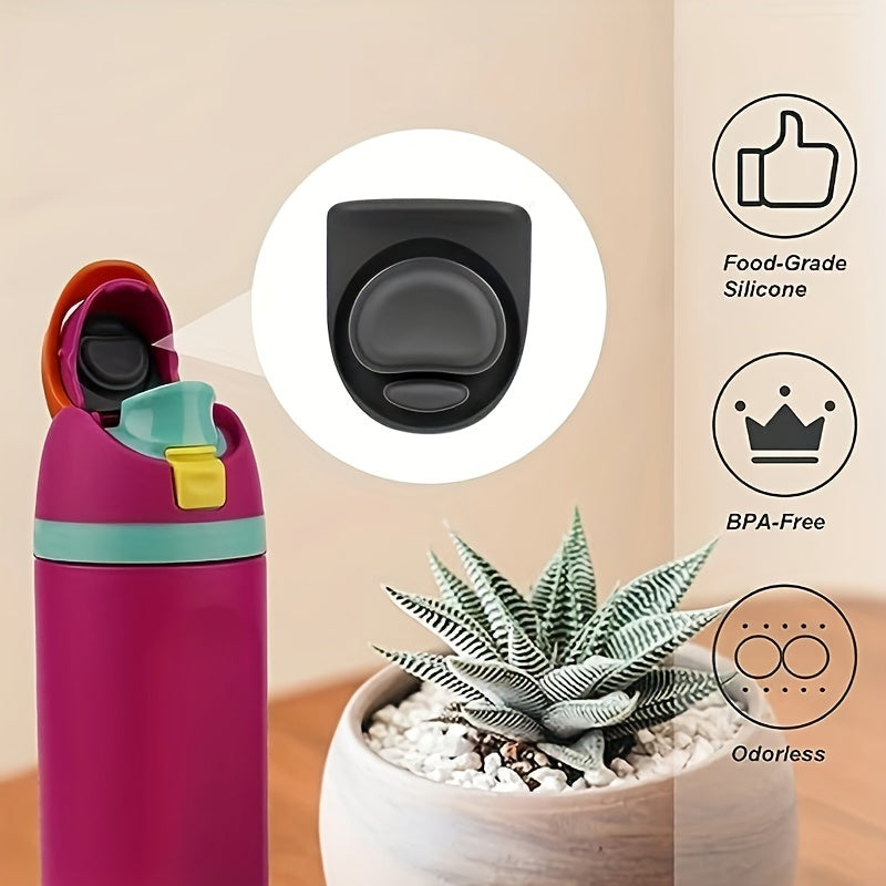4pcs Water Cup Replacement Silicone Stopper Top Cap for 19-40 oz Bottles