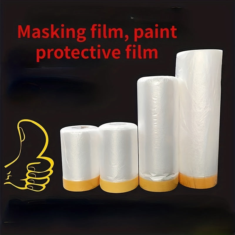 Masking Tape And Drape Masking Paper Pre Taped Masking Film