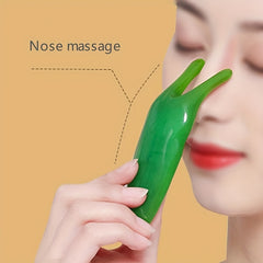 Portable Resin Nose Massager for Beauty and Relaxation