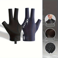 1pc Billiard Three Finger Gloves Snooker Billiards Glove