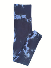 Tie Dye Butt Lifting Yoga Pants High Stretch Leggings