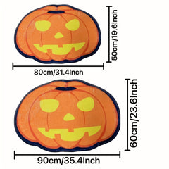 Creative Pumpkin Carpet Halloween Carpet Soft Mat Dining Table Carpet
