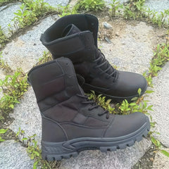 Men's Combat Boots Lace up Army Boots
