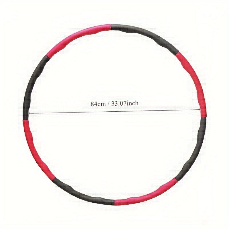 Soft Detachable Fitness Hoop for Home & Gym