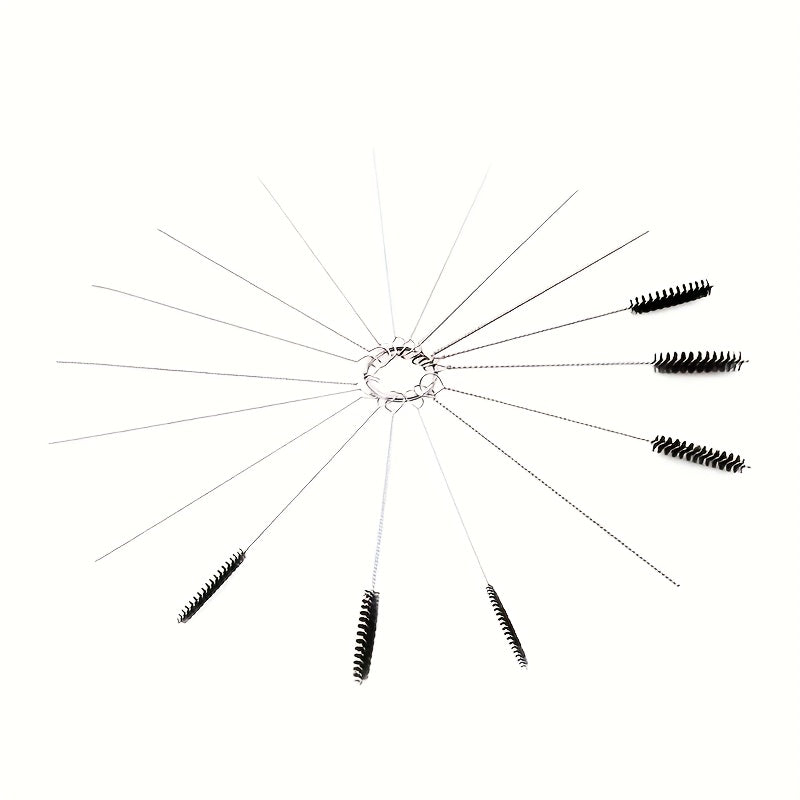 Motorcycle Carburetor Cleaning Needle Set Stainless Steel Tool Brushes