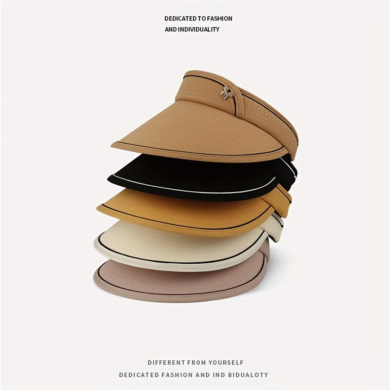 Wide Brim Visor Hat UV Protection Sun Hat