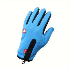Outdoor Cycling Gloves Touch Screen Warm Full Finger Gloves Winter Windproof