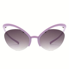 Y2K Butterfly Sunglasses For Women Men UV400 Sun Shades Decorative Glasses