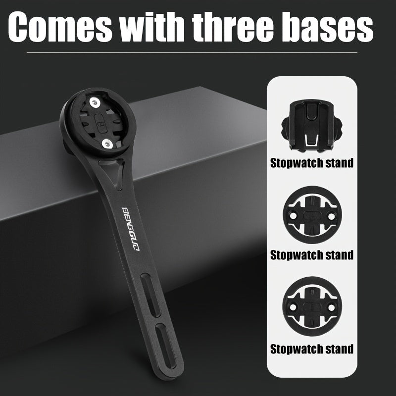 Bike Stopwatch Bracket Lamp Extension Base