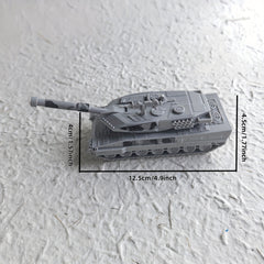 Main Battle Tank Assembly Toy, Military Educational Simulation Toy
