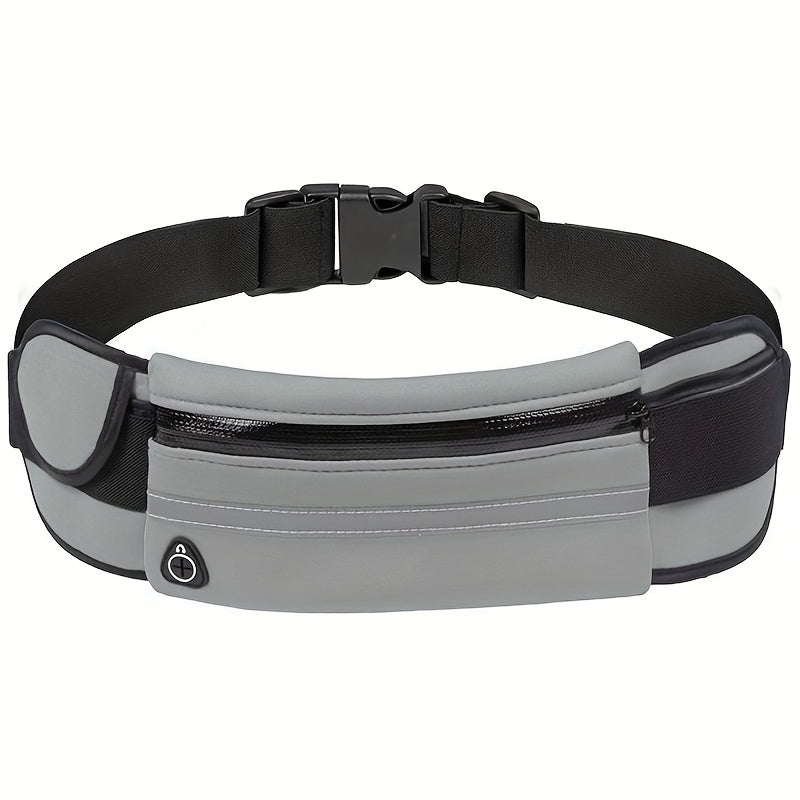 Waterproof Fanny Pack with Bottle Holder for Outdoor Fitness