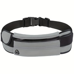 Waterproof Fanny Pack with Bottle Holder for Outdoor Fitness