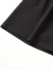 Men's Colorful Zipper Shorts Loose Fitting Sporty Shorts