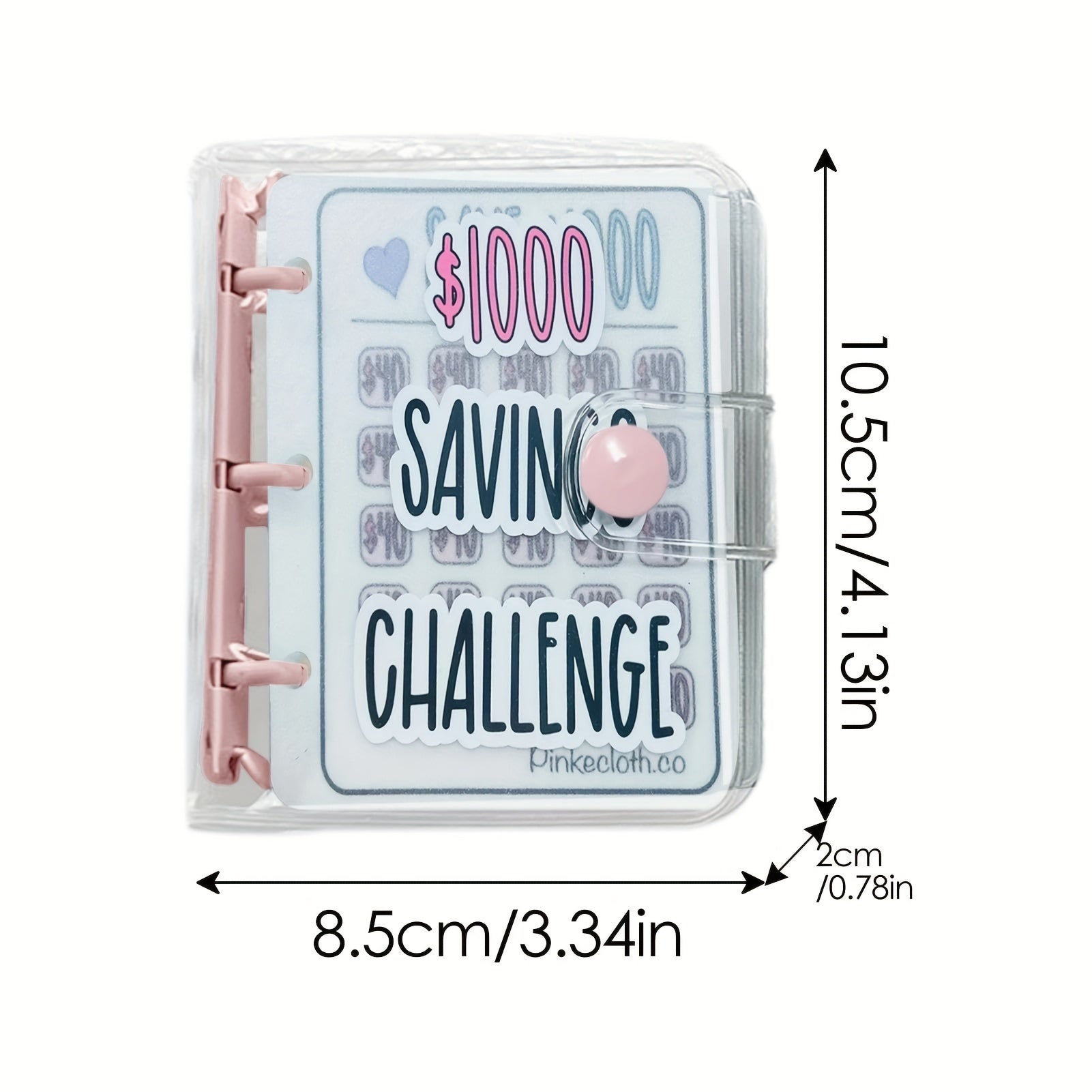 Savings Challenge Binder Money Saving Binder Savings Challenges Book