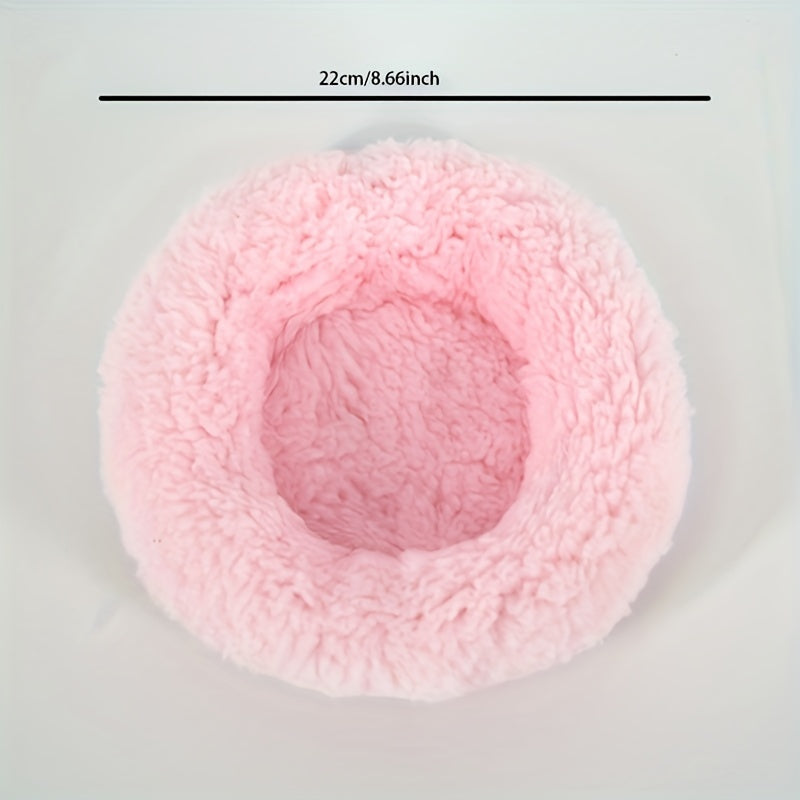Pet Nest For Hamster Hedgehog Plush Warm Mat
