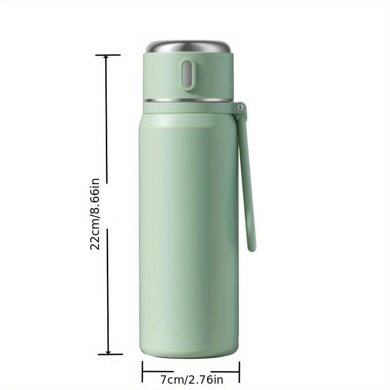 450ml Stainless Steel Vacuum Water Bottle Leakproof Insulated Cup