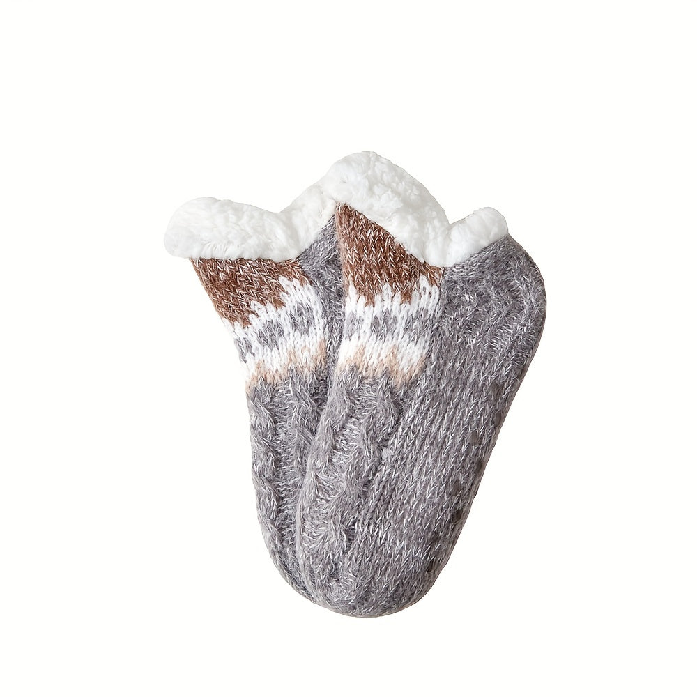 Plush Lined Socks Thick & Warm Women's Stockings