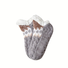 Plush Lined Socks Thick & Warm Women's Stockings