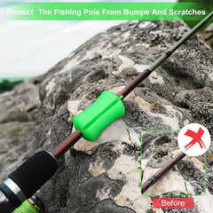 6pcs Portable Fishing Rod Fixed Ball Fishing Pole Clip