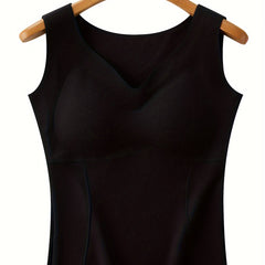 Women's Sleeveless Thermal Underwear Top