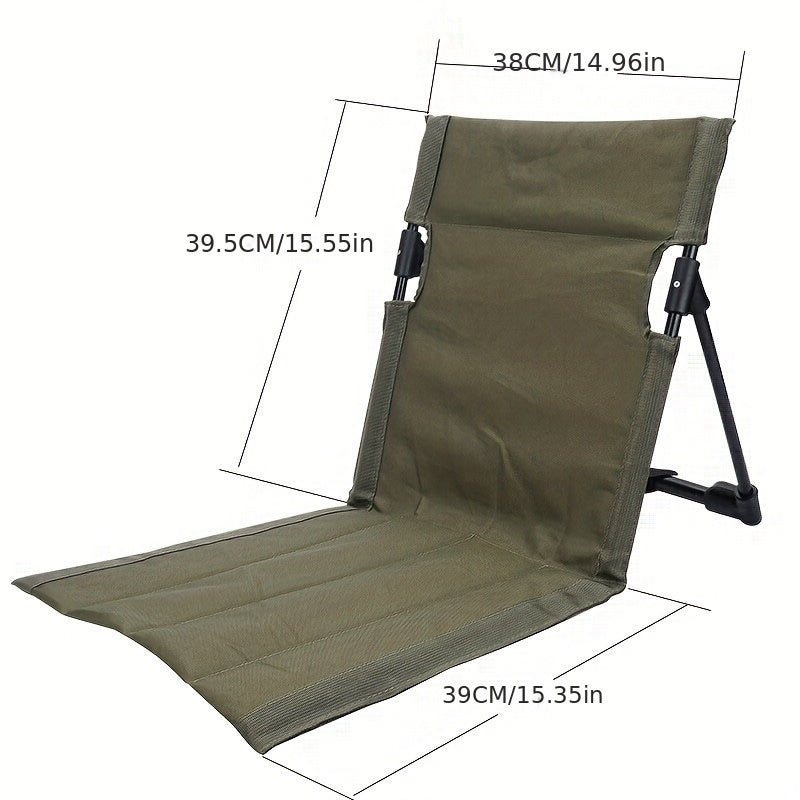 Portable Folding Reclining Chair for Camping Beach Fishing