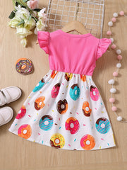 Toddler Girls Daddy's Girl Princess Dress for Party