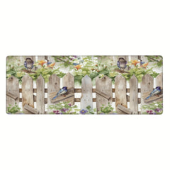 The Whispering Of Birds And The Fragrance Of Flowers Extended Non Slip Mouse Pad