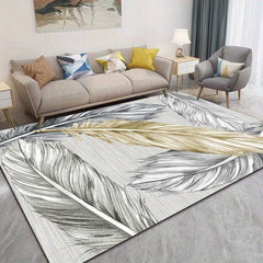 XL Modern Crystal Velvet Area Rug