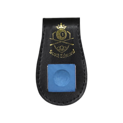 1pc Billiard PU Leather Chalk Holder
