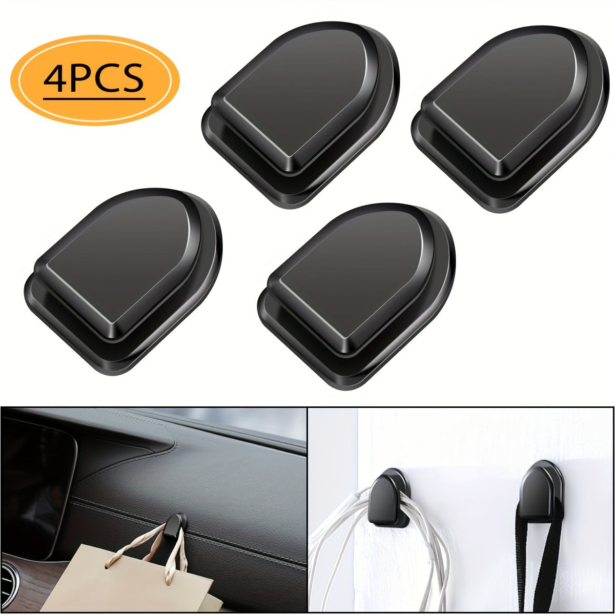 Car Seat Back Hook No Punching And Sticking Hook Car Accessories
