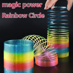 Kid's Spring Ring Pressure Reducing Toy - Balance Plaything for Boys & Girls