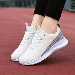 Women's Lightweight Breathable Running Shoes Lace Up Comfort Non Slip Grip