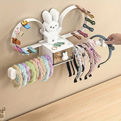 Hairband Storage Wall Mounted Organizer Rack Hairpin Display Stand