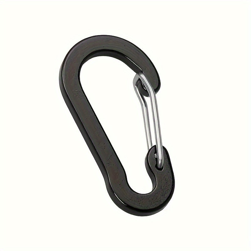 6pcs Aluminum Alloy Buckles Quick Release Carabiner for Camping