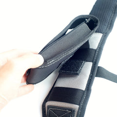 Magnetic Tool Belt Suspenders With Phone Holder
