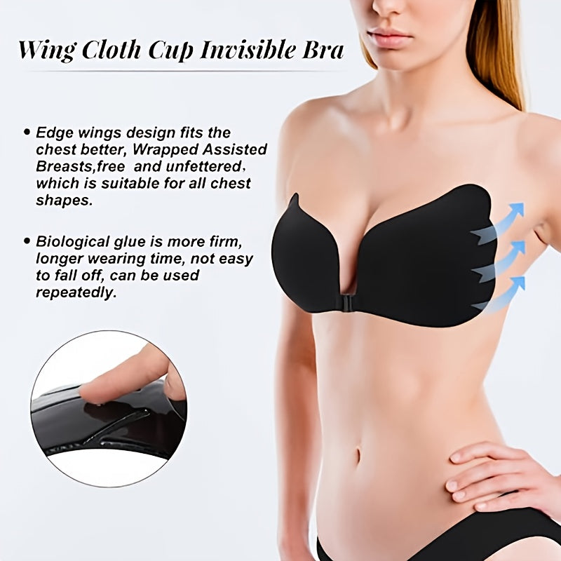 Wing Shape Push Up Bra For Strapless Dresses