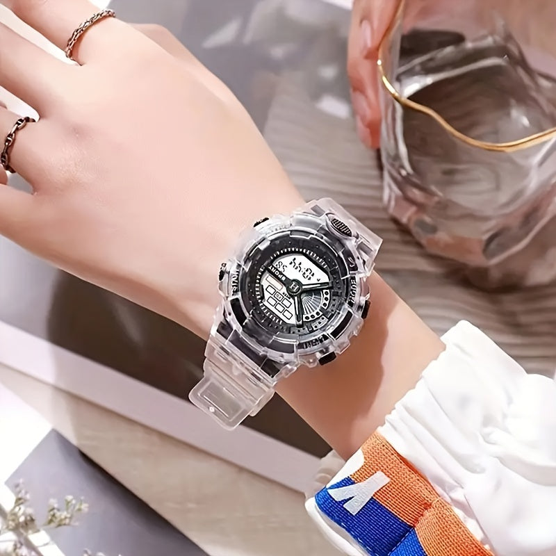 Boys' Functional Sports Watch with Silicone Strap