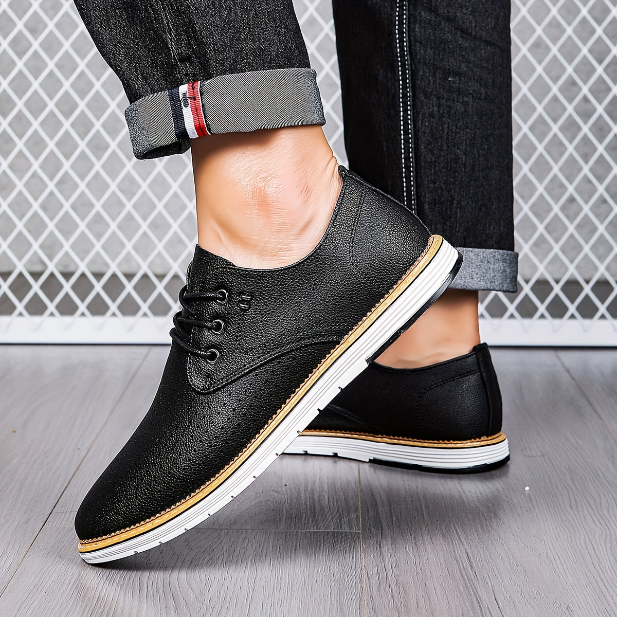 Men's Lace Up Comfy Casual Shoes