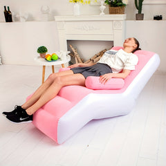 Portable Inflatable Lounger Sofa Outdoor Indoor Recliner