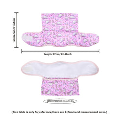 Kids Rainbow Mermaid Unicorn Lollipop Fox Print Fleece Neck Gaiter Balaclava
