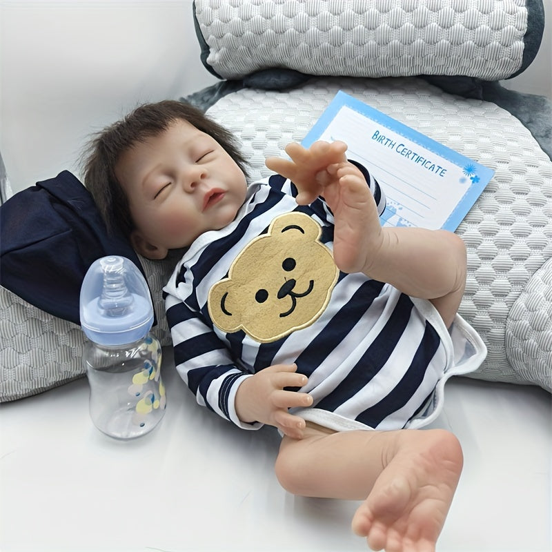 18 inch Hair Transplant Rebirth Doll Gift