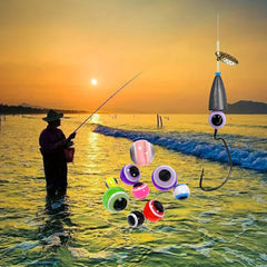 Mixed Colors Fishing Eyeball Beads Carolina Taxes Dropp