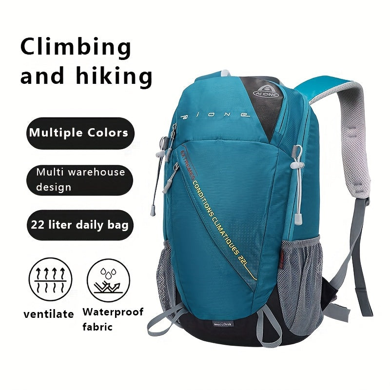 22L Mountaineering Backpack Lightweight Wear-resistant Travel Bag