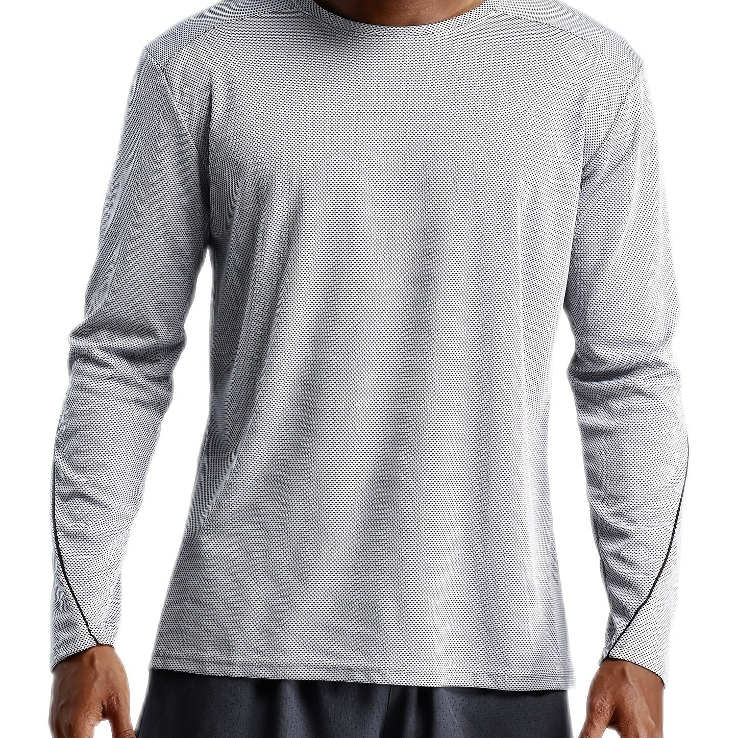Sports Fitness Quick Drying Long Sleeved T-Shirt for Basketball Running