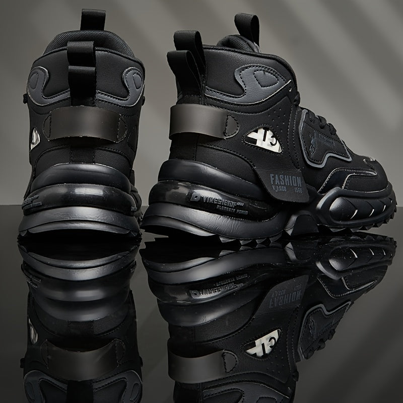 Men's Lightweight High Top Shoes Breathable Walking Sneakers