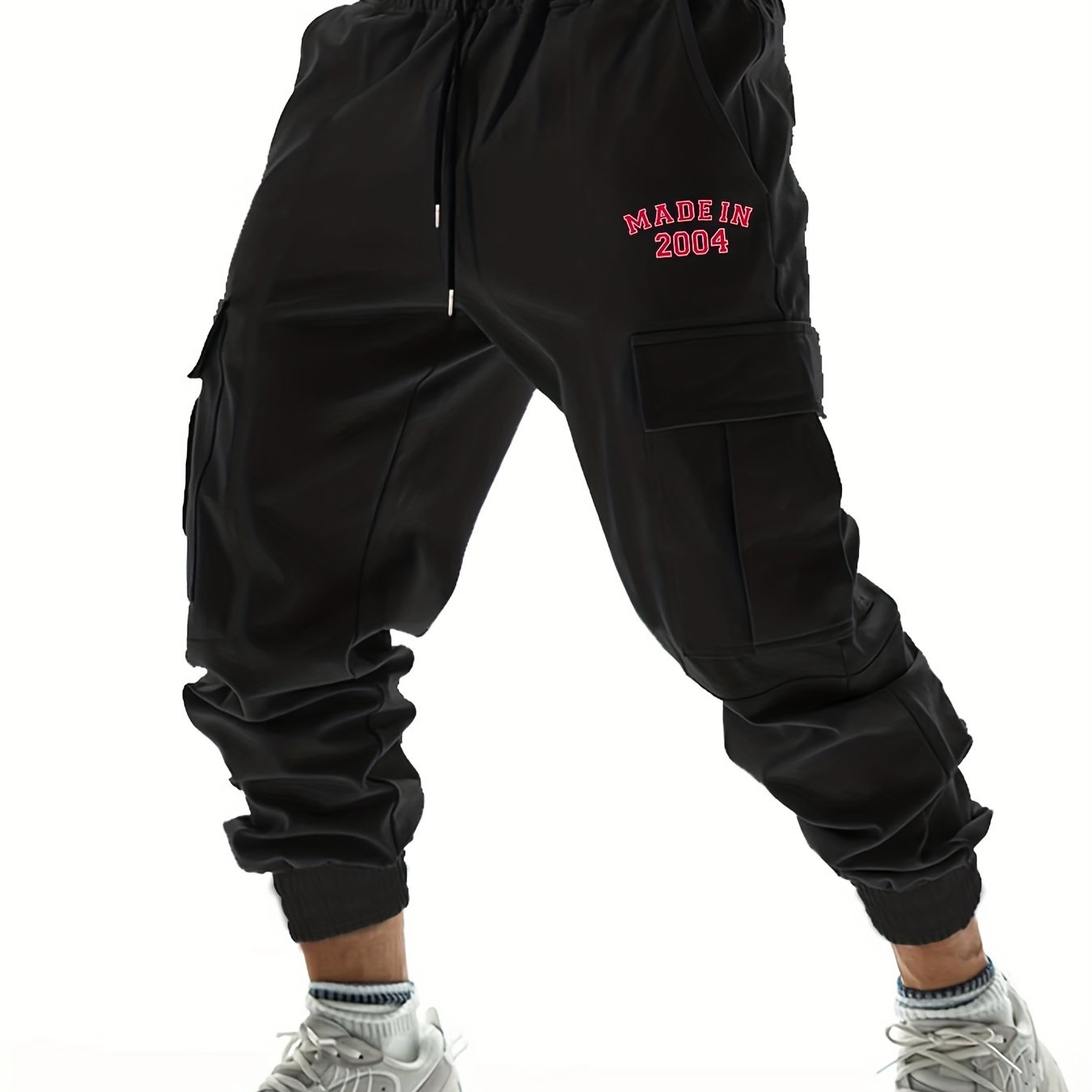 5090 Men's Cargo Pants: Casual Comfy Stretch Joggers for Spring Summer