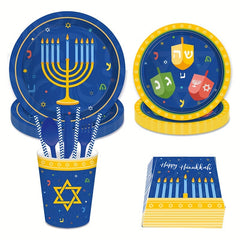 Hanukkah Party Tableware & Decoration Set