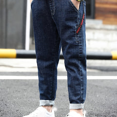 Toddle Boys Denim Long Pants With Pocket Kids Clothing