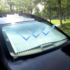 Car Windshield Sunshade Curtain UV Reflective Film